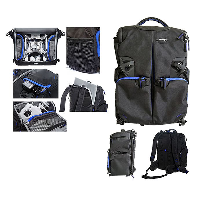 Backpack Pro-4 for all Dji Phantom Quadcopters