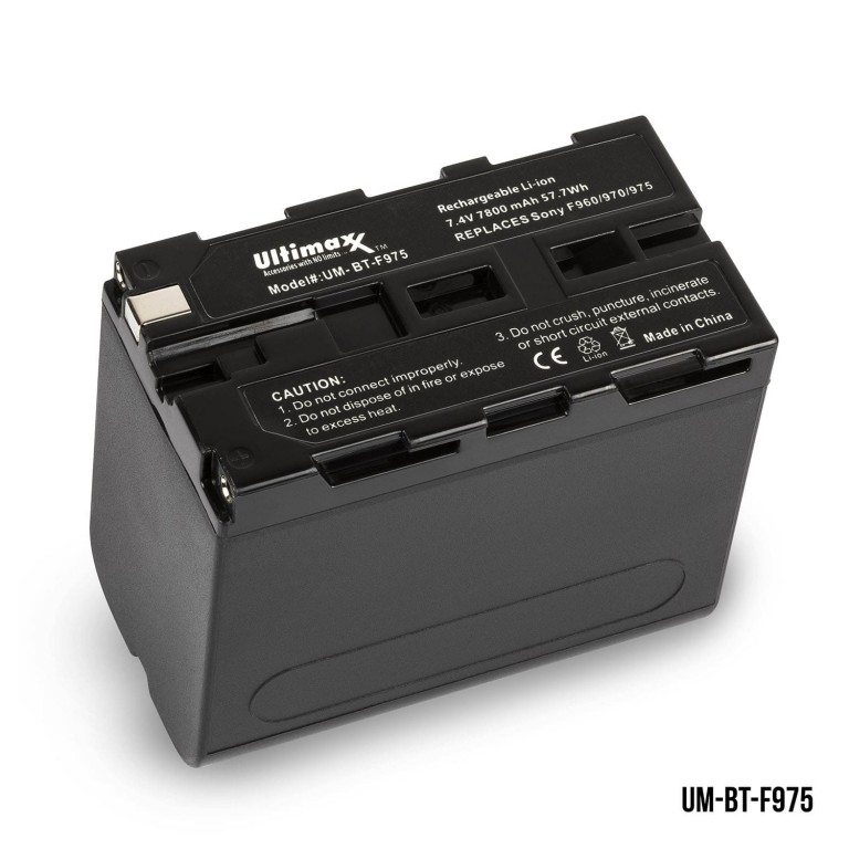 Rechargeable Batteries for Cameras & Video Cameras Ultimaxx