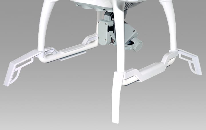 Quick Snap on/off Landing Gear Stabilizers Design for Dji Phantom4