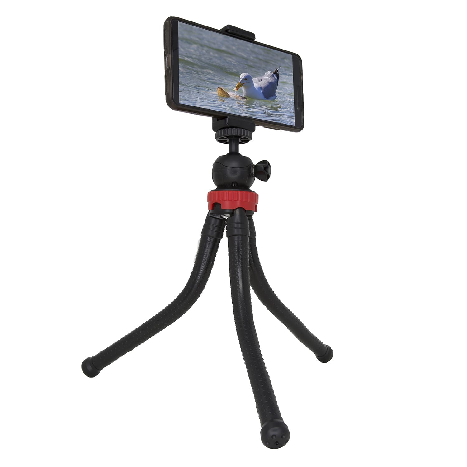 12" Flexible Camera Tripod with Bonus Phone Mount