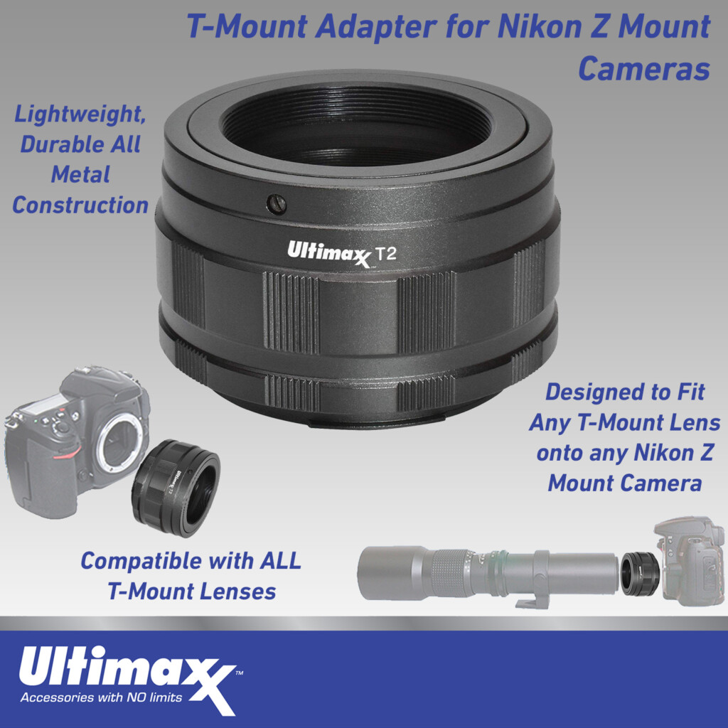TMount Adapter for ZMount Cameras (Nikon & More) Ultimaxx